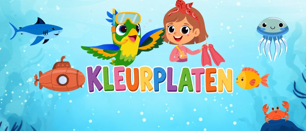 kleurplaten van Vinnie en Fay voor kinderen tussen 0 en 12 jaar.