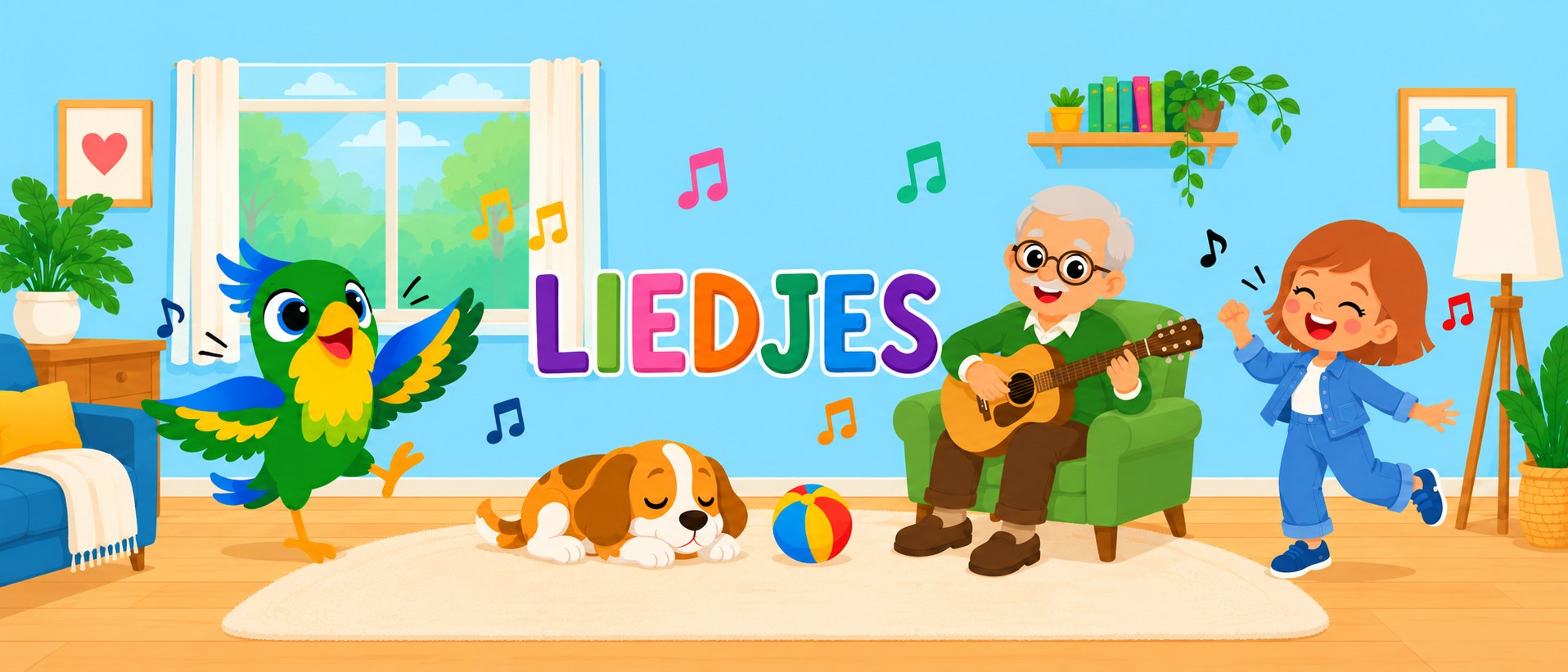 Liedjes: Vinnie en Fay zingen mee in de woonkamer